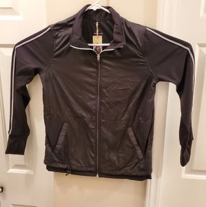 NEW LADIES TANGERINE WORKOUT /CASUAL BLACK STRIPED